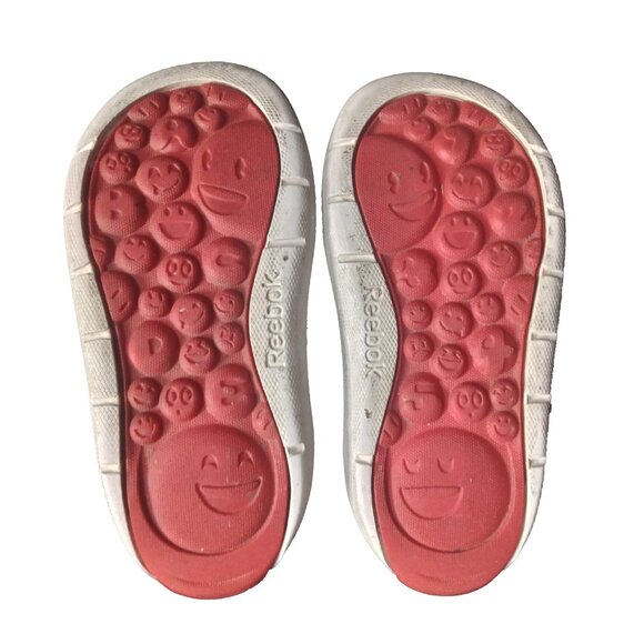 Reebok Casual Blue Sneakers With Red And White Details US 5 - Picture 4 of 7